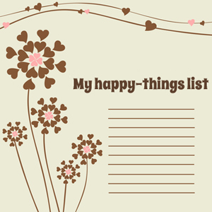 My happy-things list
